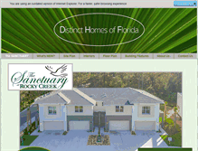 Tablet Screenshot of distincthomes.org